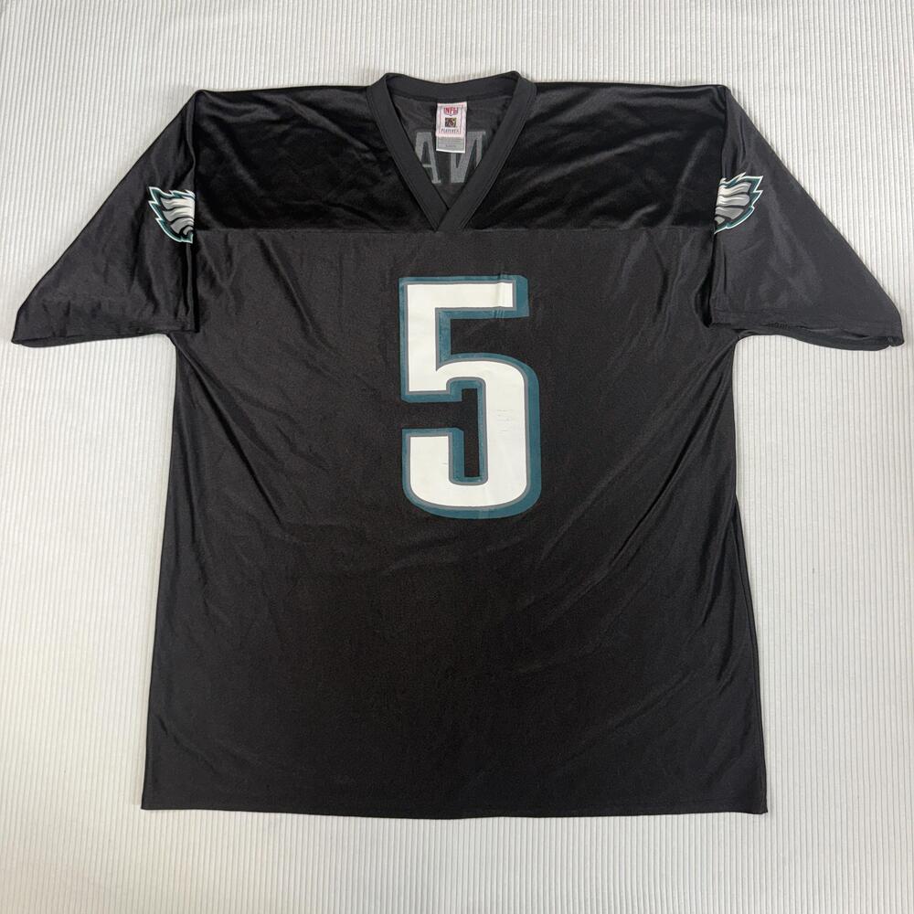 Philadelphia Eagles Jersey Mens XL Black NFL Football Donovan McNabb 5 NFL